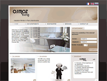 Tablet Screenshot of osmoz-paris.com